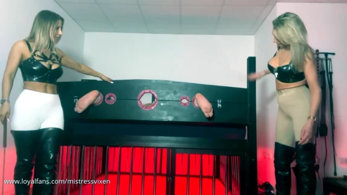 Guess Who Is Caning You Foot - MISTRESS VIXEN / WOMANIA EMPIRE - MP4
