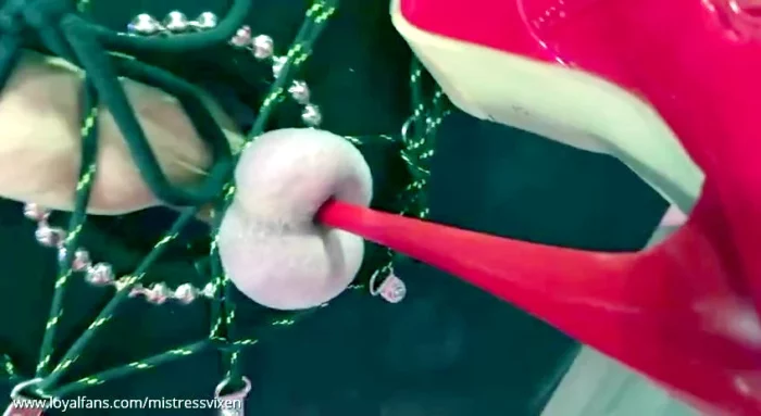 Having Fun With My Trample Board - Obviously With The Cock And Balls At My Mercy - MISTRESS VIXEN / WOMANIA EMPIRE - MP4