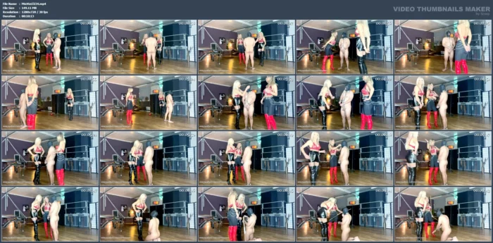 Slapped Into A Daze Whilst Blindfold And Shackled - MISTRESS VIXEN / WOMANIA EMPIRE - MP4