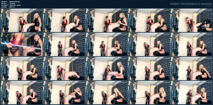 Time For The Fibre Hitting Sticks To Make Their Mark - MISTRESS VIXEN / WOMANIA EMPIRE - MP4