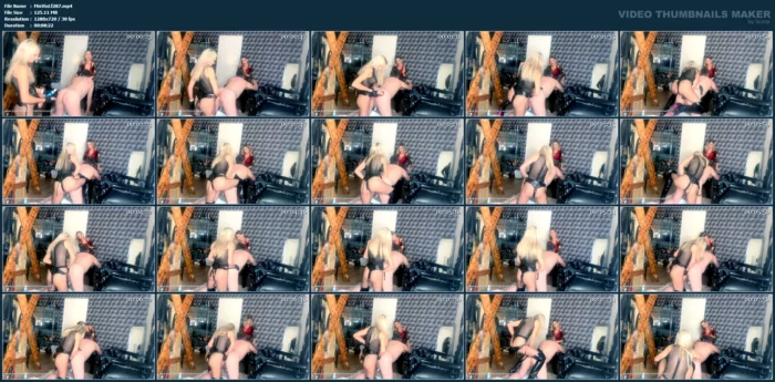 Time To Spit Roast The Bitch, Real Men Get To Give Cock - MISTRESS VIXEN / WOMANIA EMPIRE - MP4