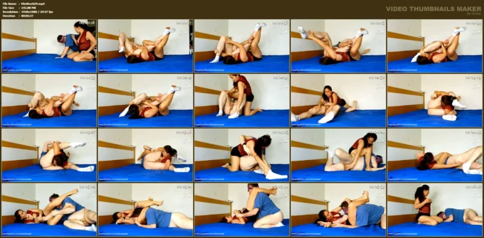 Banana Split Jiu Jitsu Defence - MISTRESS WAEL - MP4