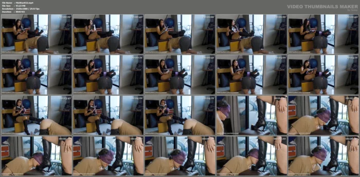 Boot Worship Femdom Video - MISTRESS WAEL - MP4