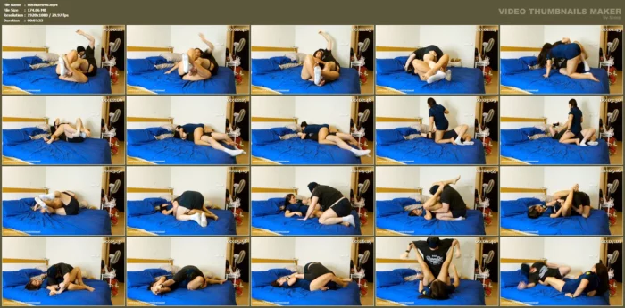 Deep Half Guard Ball Twisting Jiu Jitsu Technique - MISTRESS WAEL - MP4