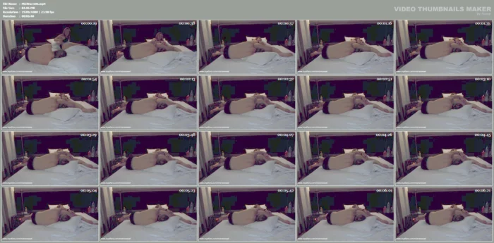 My Slave Sleeping With His Nose Buried In My Asshole All Night Long - MISTRESS WAEL - MP4