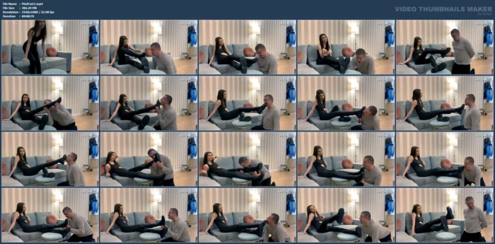 Boots Worship With Goddess Ellyah - MISTER FAITH / MIMI FAITH - MP4