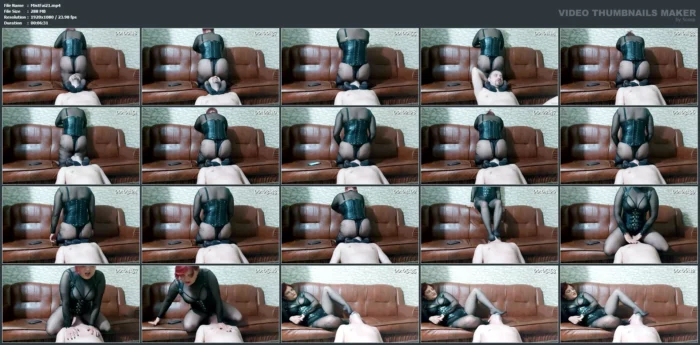 Goddess Andreea And Faith Ass Sniffing Through Pantyhose - MISTER FAITH / MIMI FAITH - MP4