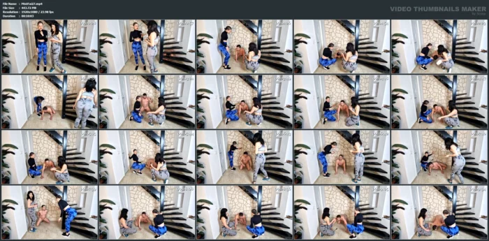 Goddess Beka And Tina - Puppy Training And Food Humiliation - MISTER FAITH / MIMI FAITH - MP4