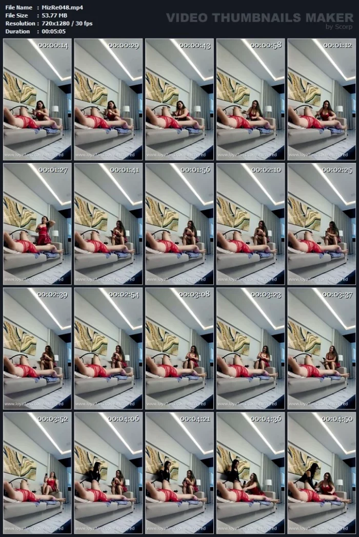 Electro + Anal Play Part 2 - MIZZY RED / THE GODDESS RED - MP4