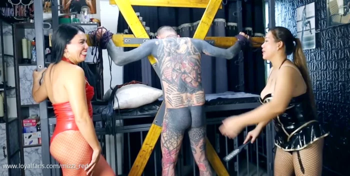Extreme Tattooed Corporal Training - MIZZY RED / THE GODDESS RED - MP4