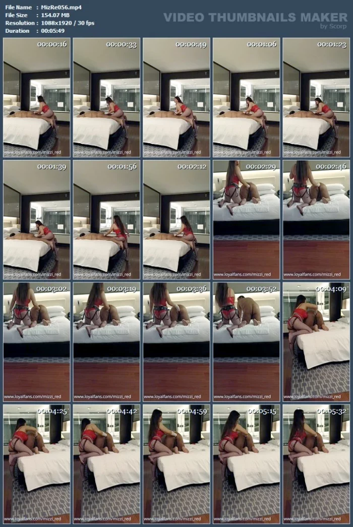 Fingering And Fisting - Anal Training - MIZZY RED / THE GODDESS RED - MP4