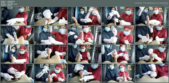 Long Gloves Sounding - MIZZY RED / THE GODDESS RED - MP4