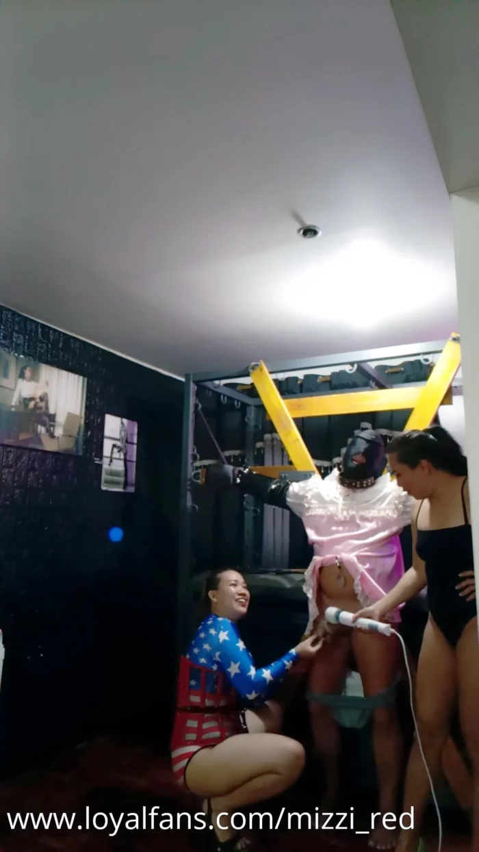 Sissy Training Day 1 - MIZZY RED / THE GODDESS RED - MP4