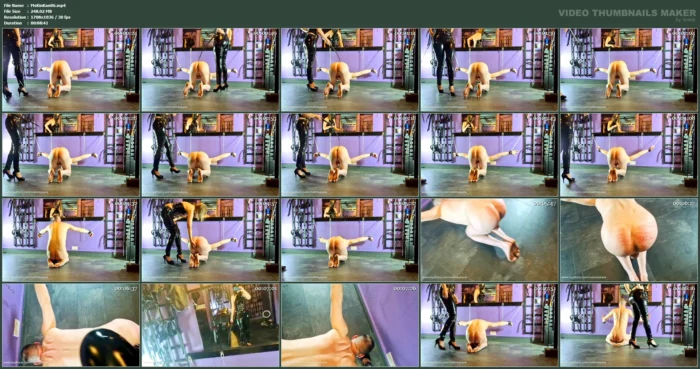 Chained And Whipped - MS KINKY KANE / HOUSE DUCROIX - MP4