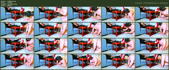 Your Place Is Below My Anklet Chain - MS KINKY KANE / HOUSE DUCROIX - MP4