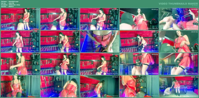 Mistress Glamorous Femdom Facefucking In Pink Latex Dress - MISTRESS GLAMOROUS - MP4