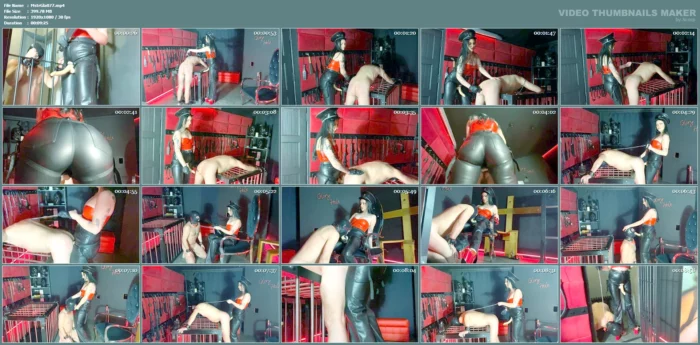 Mistress Pegging Prisoner - MISTRESS GLAMOROUS - MP4
