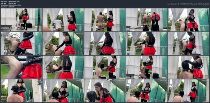 Young Goddess Pegging In Latex Outfit - MISTRESS GLAMOROUS - MP4