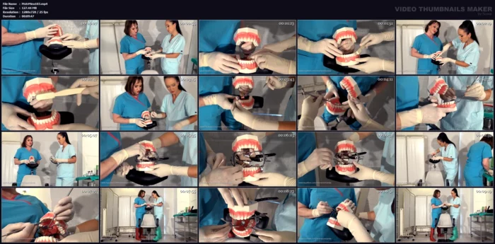 At The Dentist POV - MISTRESS MIRANDA / THE BONDAGE MISTRESS CLUB / BDSMLABORATORY - MP4