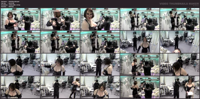 Behind The Scenes On Filming Day - MISTRESS MIRANDA / THE BONDAGE MISTRESS CLUB / BDSMLABORATORY - MP4