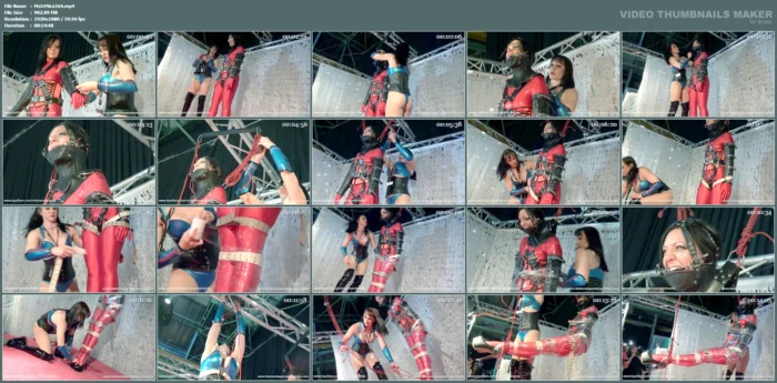 Boundcon - Red Suit - MISTRESS MIRANDA / THE BONDAGE MISTRESS CLUB / BDSMLABORATORY - MP4