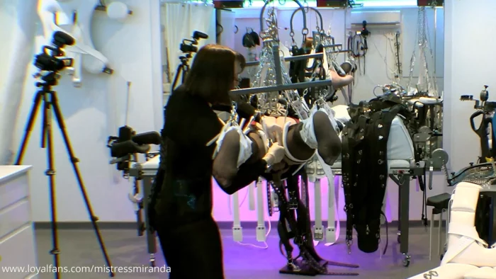 Conveyor Belt Of Bondage Part 1 - MISTRESS MIRANDA / THE BONDAGE MISTRESS CLUB / BDSMLABORATORY - MP4