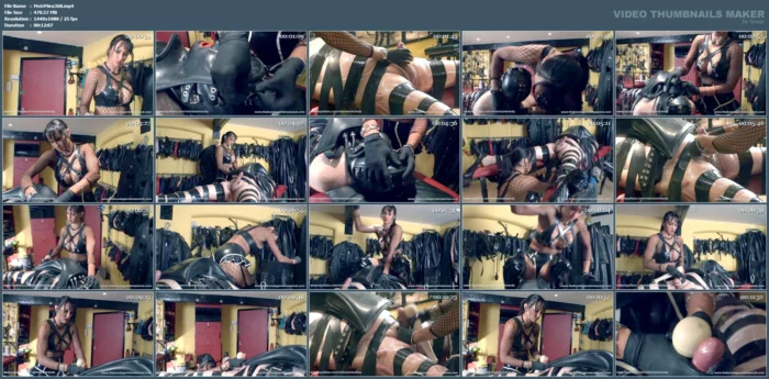 Full Rubber Jacket - New And Unseen Old Content - MISTRESS MIRANDA / THE BONDAGE MISTRESS CLUB / BDSMLABORATORY - MP4