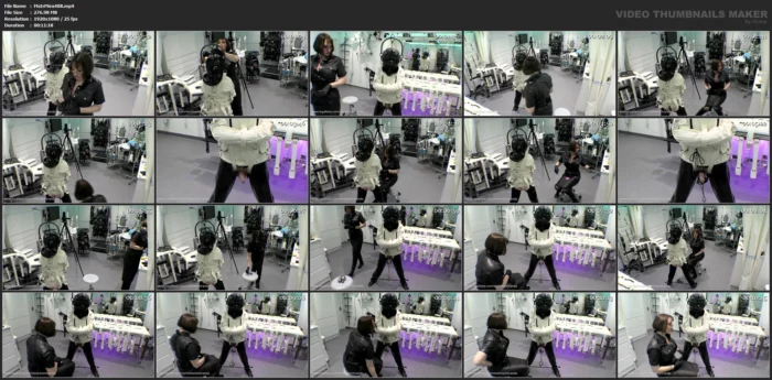 Heavy Leather Hood Part 2 - MISTRESS MIRANDA / THE BONDAGE MISTRESS CLUB / BDSMLABORATORY - MP4