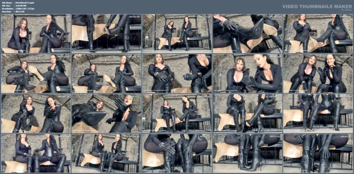 Leather Boot POV - MISTRESS MIRANDA / THE BONDAGE MISTRESS CLUB / BDSMLABORATORY - MP4
