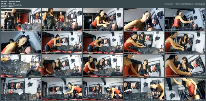 Leather Dildo Action - MISTRESS MIRANDA / THE BONDAGE MISTRESS CLUB / BDSMLABORATORY - MP4