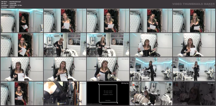 Preparation For Punishment Of Dee - MISTRESS MIRANDA / THE BONDAGE MISTRESS CLUB / BDSMLABORATORY - MP4