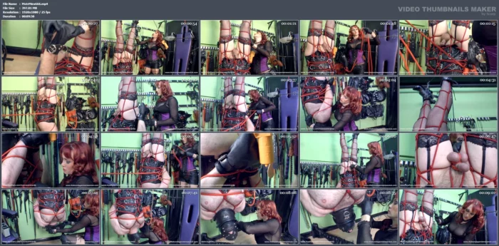 Roped Up Suspension 1 - MISTRESS MIRANDA / THE BONDAGE MISTRESS CLUB / BDSMLABORATORY - MP4