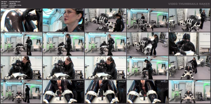 Shiny Black Rubber Part 2 Finale Brand - MISTRESS MIRANDA / THE BONDAGE MISTRESS CLUB / BDSMLABORATORY - MP4