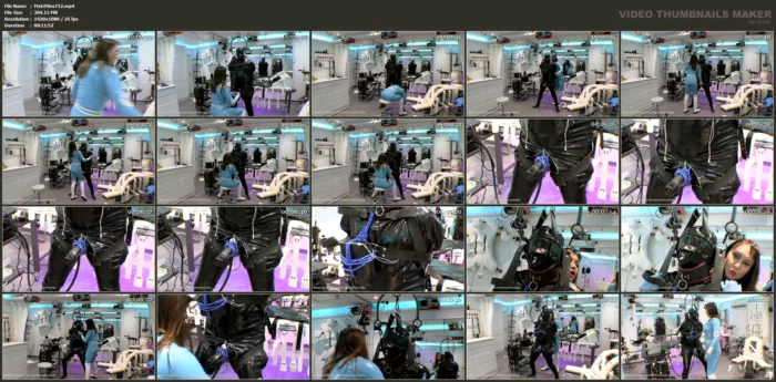 Some Much Needed Latex R And R - MISTRESS MIRANDA / THE BONDAGE MISTRESS CLUB / BDSMLABORATORY - MP4