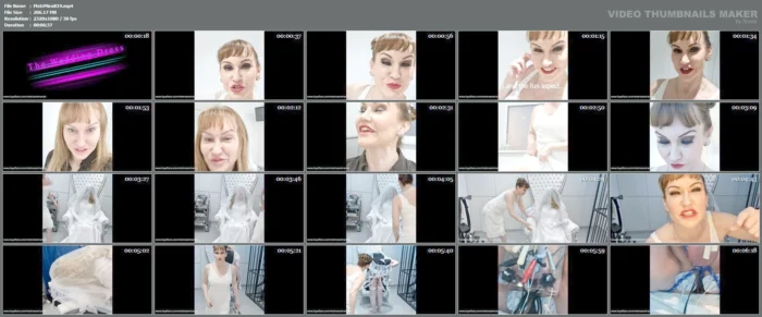 The Wedding Dress - MISTRESS MIRANDA / THE BONDAGE MISTRESS CLUB / BDSMLABORATORY - MP4