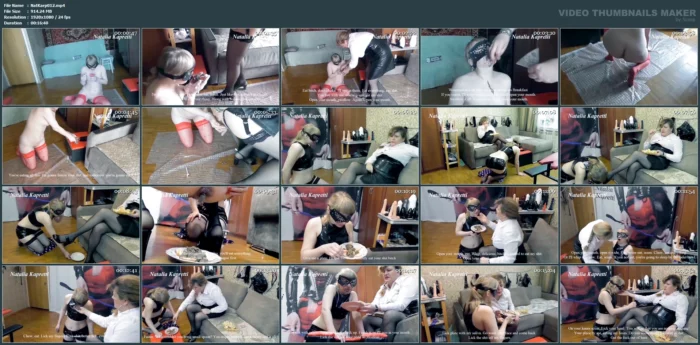 Balanced Nutrition Of Slave Girl, Fruit With Shit - NATALIA KAPRETTI SCAT - MP4