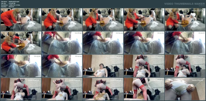 Dirty Games With Hot Soft Smelly Shit - NATALIA KAPRETTI SCAT - MP4