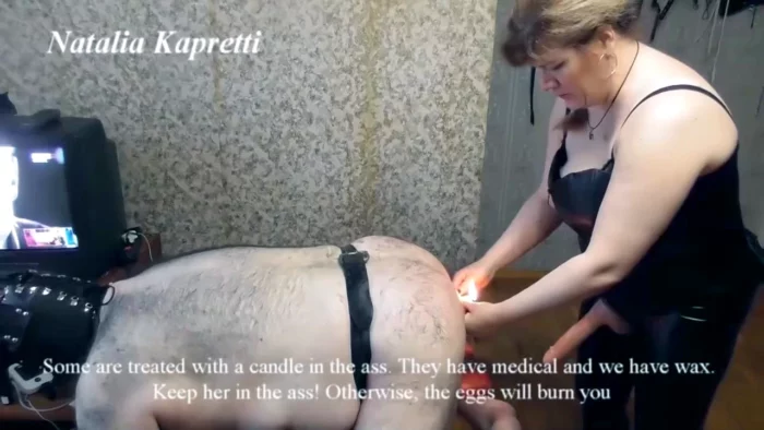 Fucked And Flogged Him With Whip - NATALIA KAPRETTI SCAT - MP4