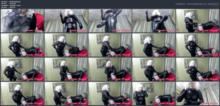 I'm Going Fuck You Non-Stop My Huge Strapon - NATALIA KAPRETTI SCAT - MP4