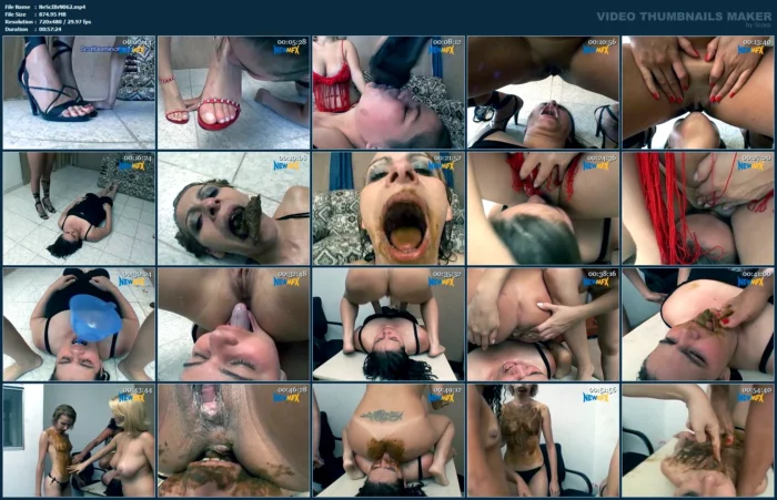 High-Level SlavesBruna Petrovick, Maria, Gabriela, Fernanda Lemos - NEW SCAT IN BRAZIL / NEW MFX - MP4