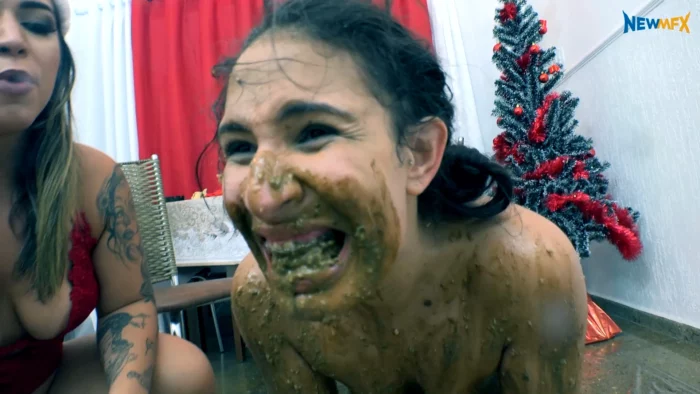 Panettone With Shit DropsVictoria, Patricia Carter, Saori Kido - NEW SCAT IN BRAZIL / NEW MFX - MP4