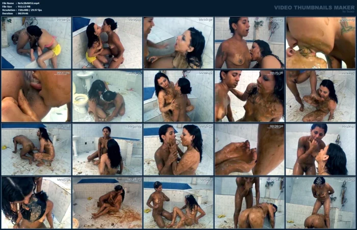 The Kinkiest Diarrhea Tub - NEW SCAT IN BRAZIL / NEW MFX - MP4