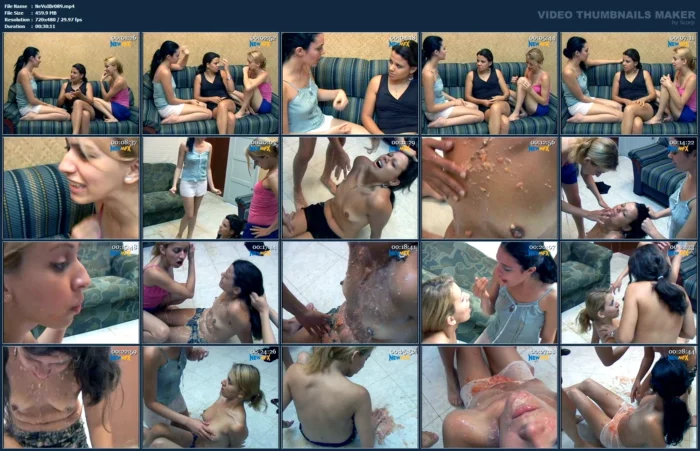 Traumatized With VomitMelissa Ramos, Pandora, Iohana Alvez - NEW VOMIT IN BRAZIL / NEW MFX - MP4