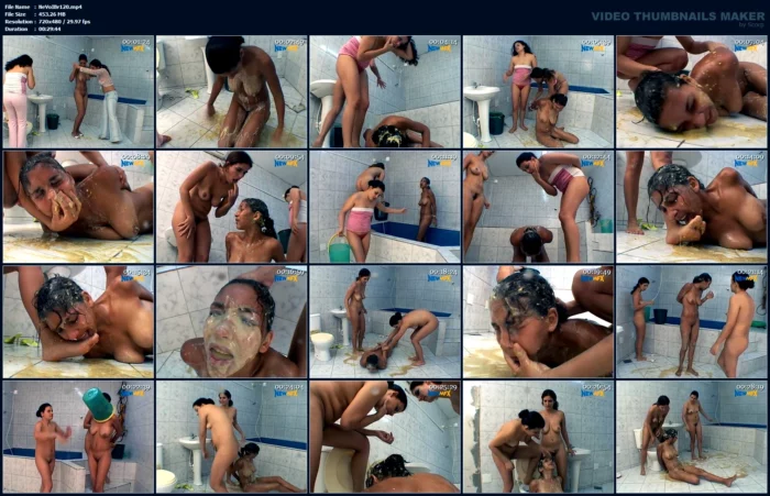 Drunk VomitSpicy, Cristina, Iohana Alvez - NEW VOMIT IN BRAZIL / NEW MFX - MP4