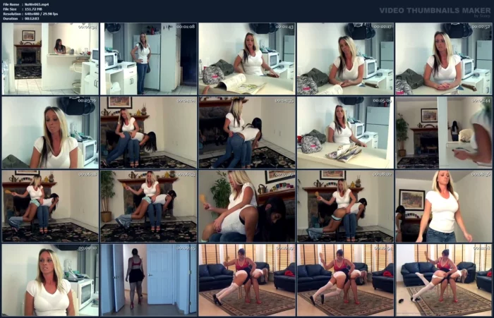 Hairbrush Time (Fantastic Blond) - NU-WEST - MP4