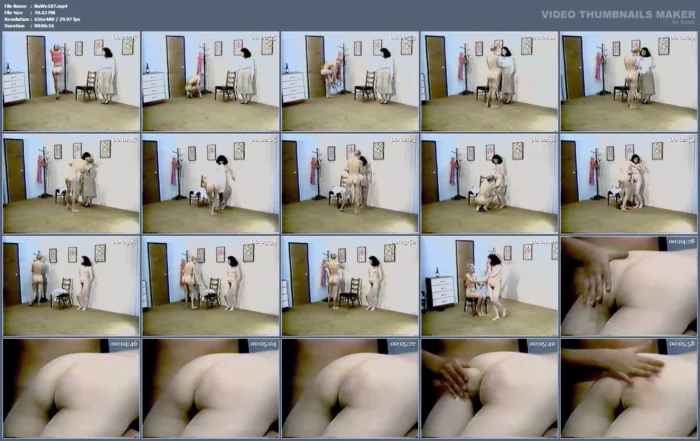Nude Spanking Part 1 - NU-WEST - MP4