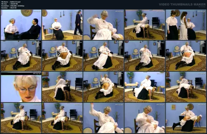 Six Spanked Bottoms - NU-WEST - MP4