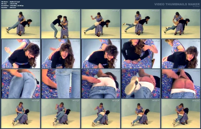 Spanked Hard! Lacey - NU-WEST - MP4