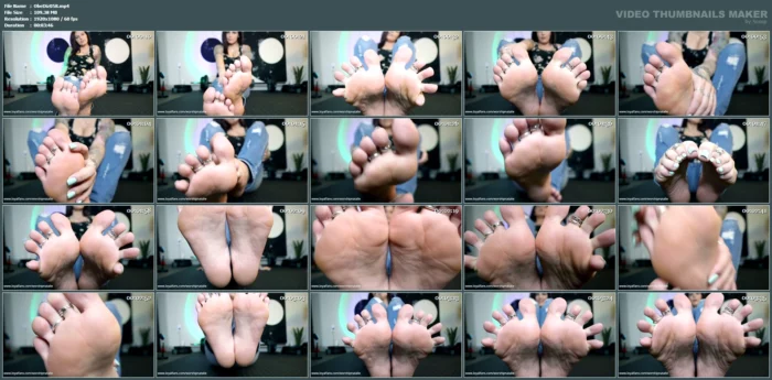 Cum Between My Toes - OBEY DIZZY - MP4