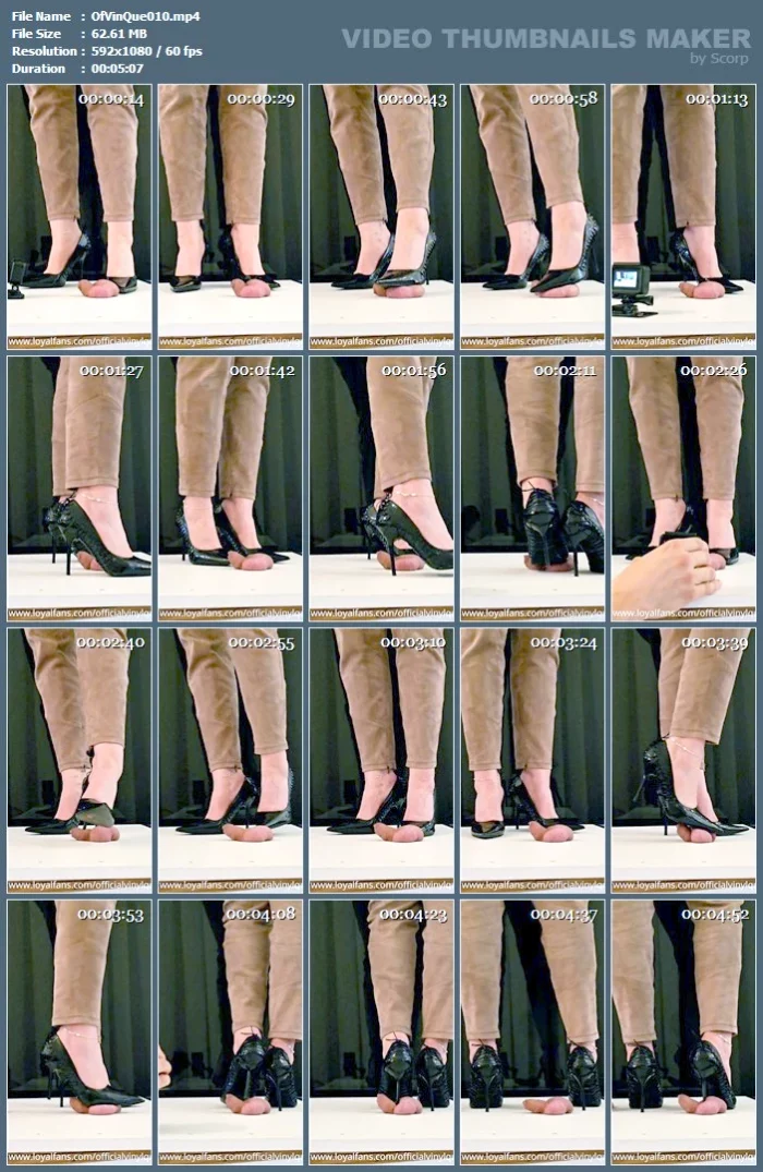 Antwerp Cockbox With Classic Aldo Pumps - OFFICIAL VINYL QUEEN - MP4